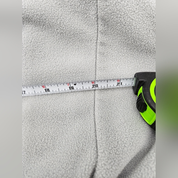 Vintage Reebok Light Gray and Blue New York Giants 1/4 Zip Pullover Men's Large - Picture 13 of 16